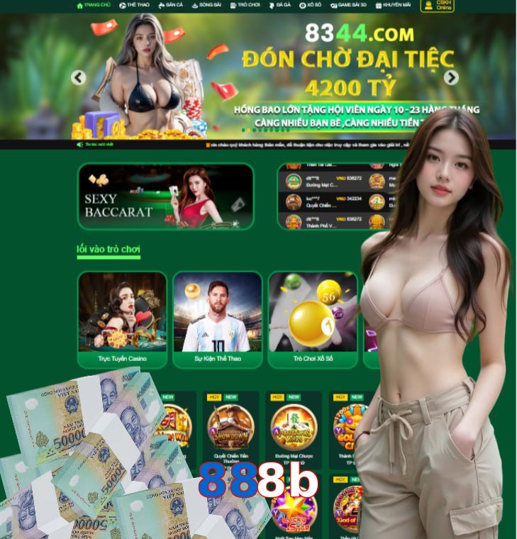 Trò Chơi Bắn Cá Phổ Biến Tại 888b